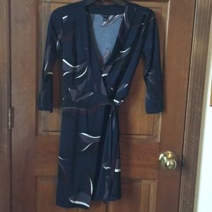 Ann Taylor wrap dress.